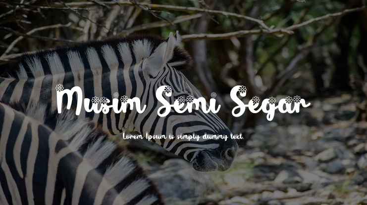 Musim Semi Segar Font