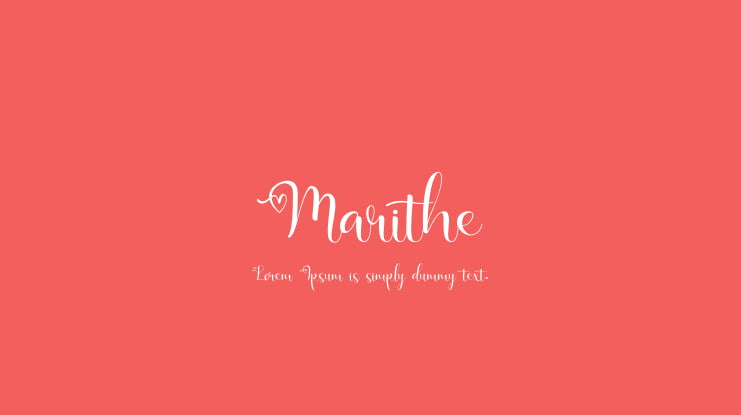 Marithe Font