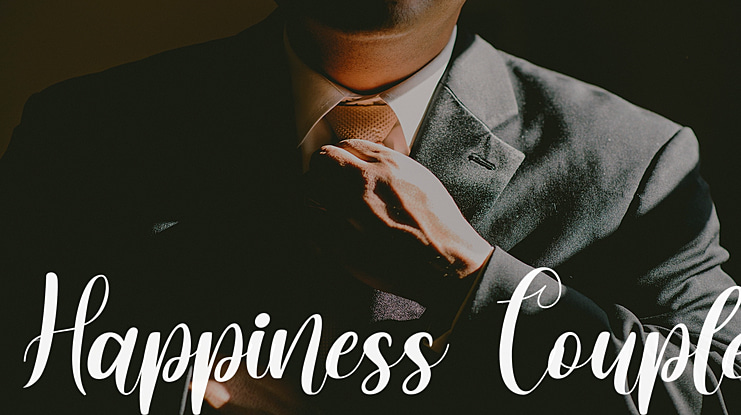 Happiness Couple Font
