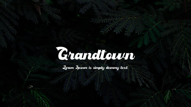 Grandtown Font
