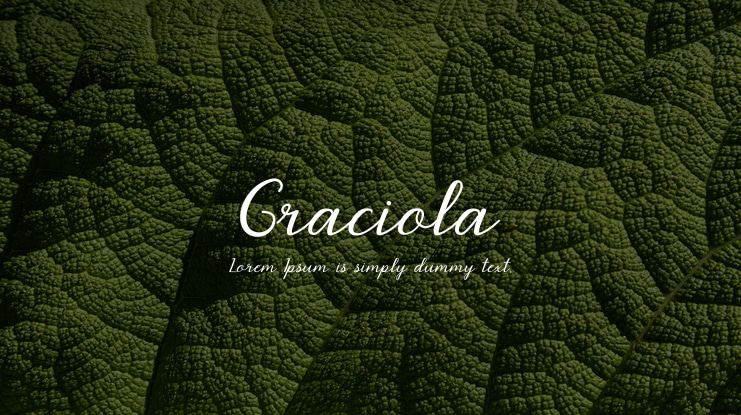 Graciola Font