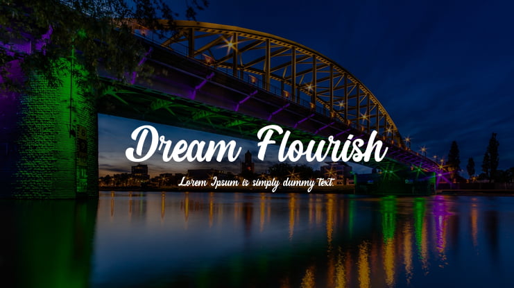 Dream Flourish Font