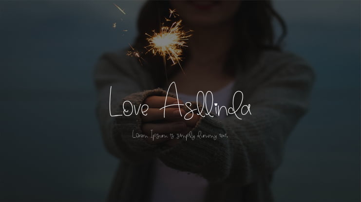 Love Asllinda Font
