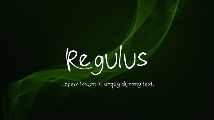Regulus Font