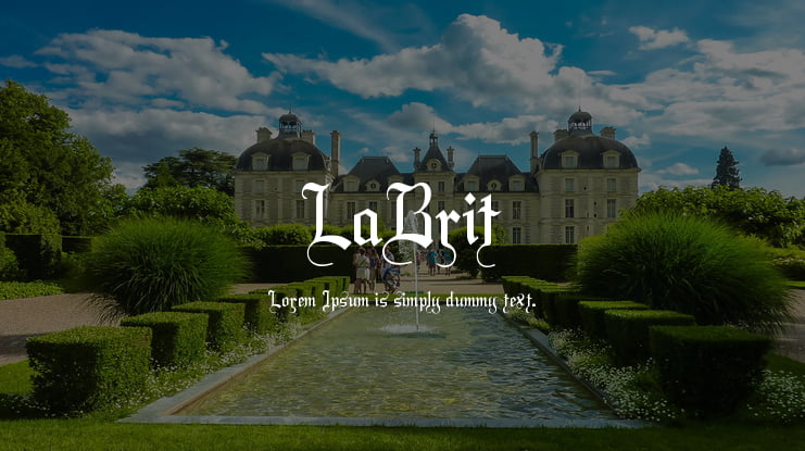 LaBrit Font