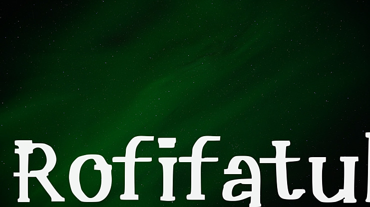 Rofifatul Font