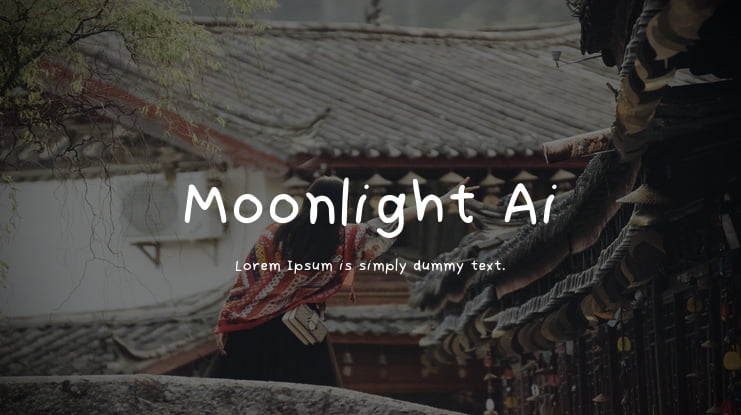 Moonlight Ai Font