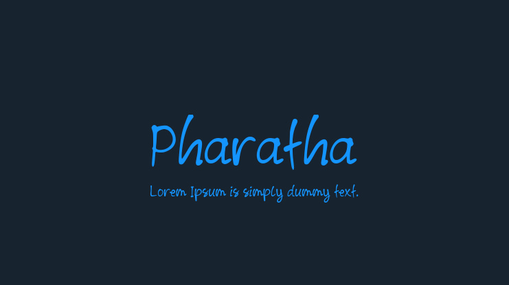 Pharatha Font