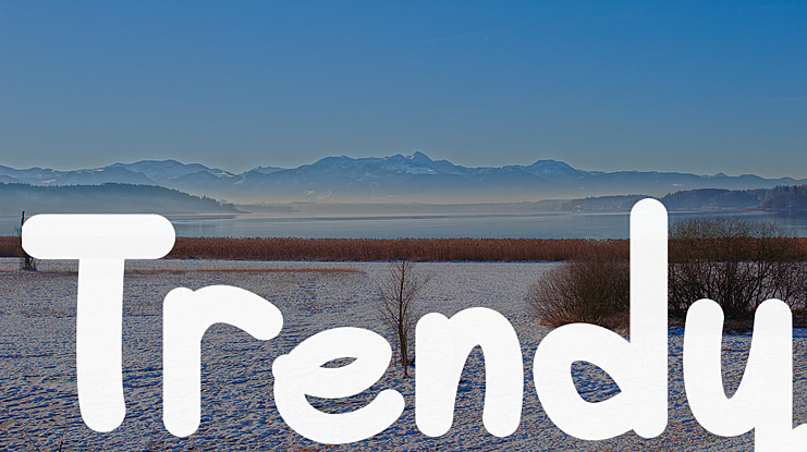 Trendy Font
