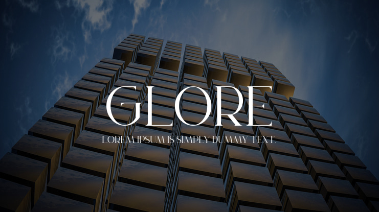 Glore Font