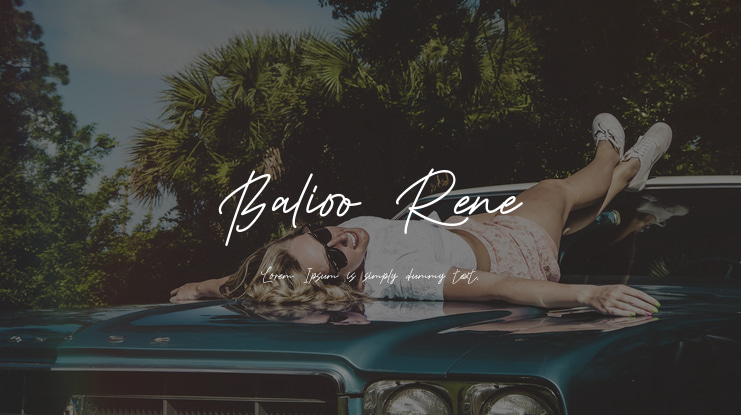 Balioo Rene Font