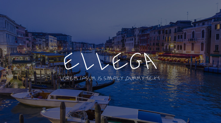 Ellega Font