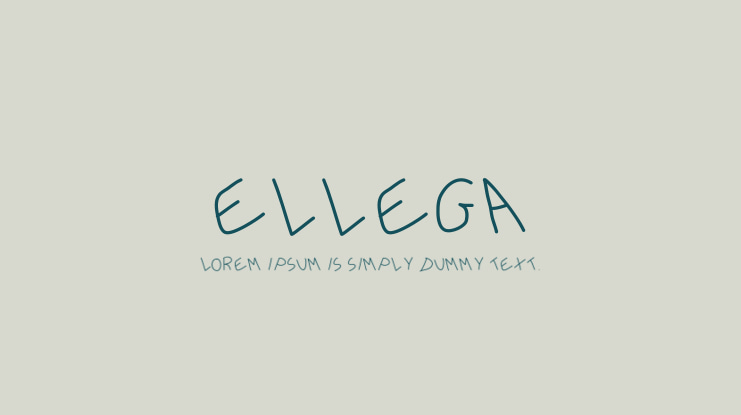 Ellega Font