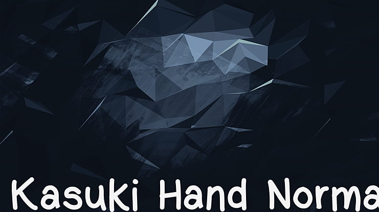 Kasuki Hand Font Family