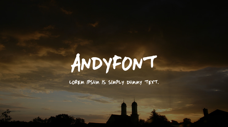 AndyFont Font