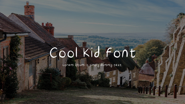 Cool Kid Font