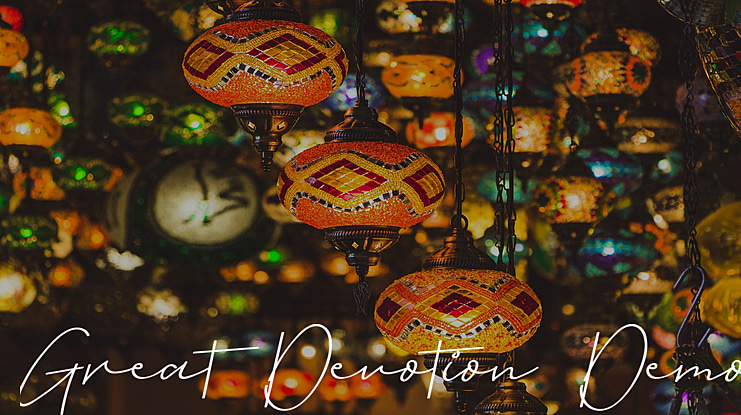 Great Devotion Demo Font