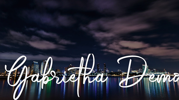 Gabrietha Demo Font