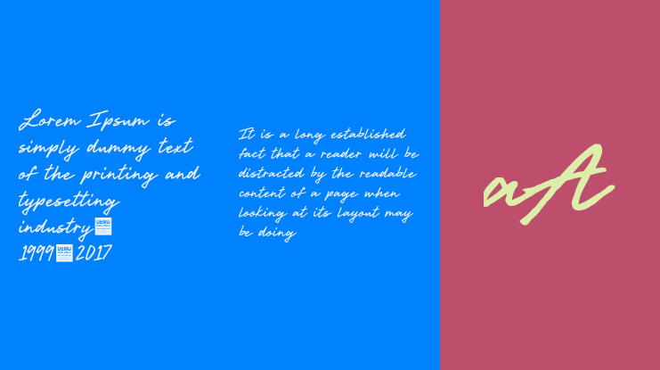 Live Wire - Demo Font