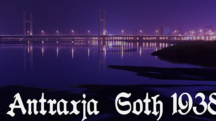 Antraxja Goth 1938 Font Family