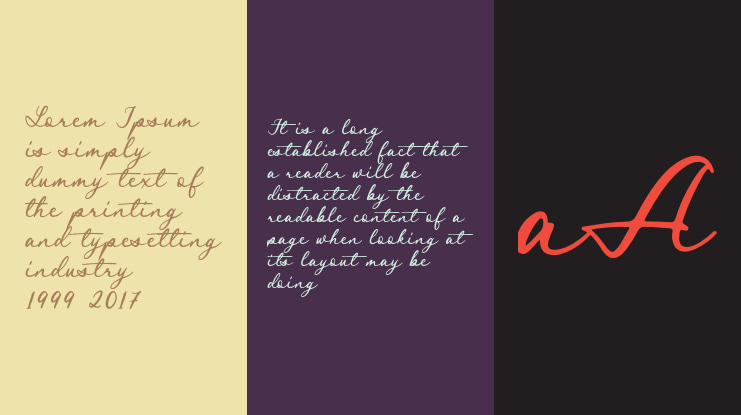 Royal Stamford demo Font