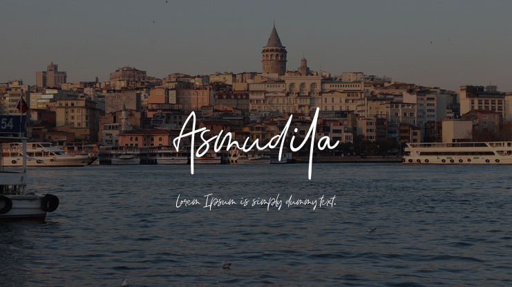 Asmudila Font