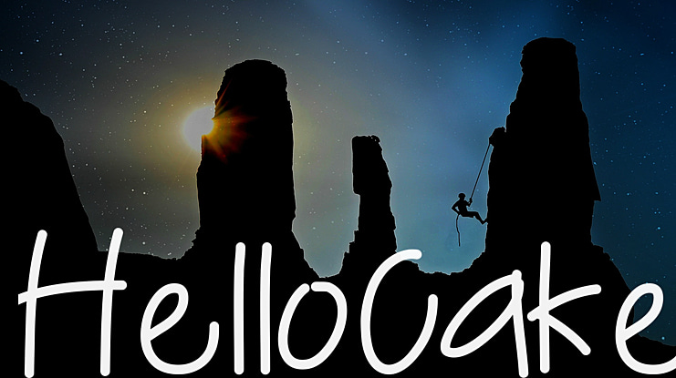 HelloCake Font
