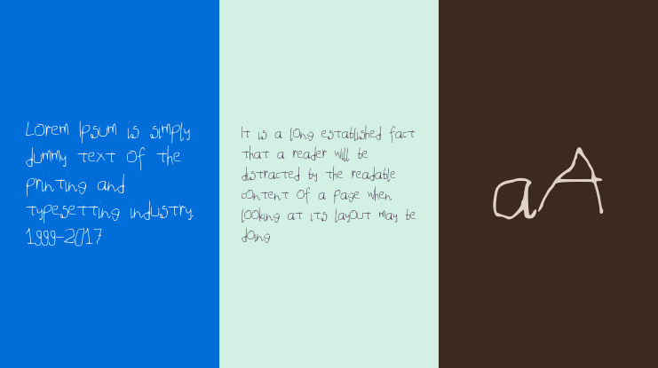 MouseHandwriting Font