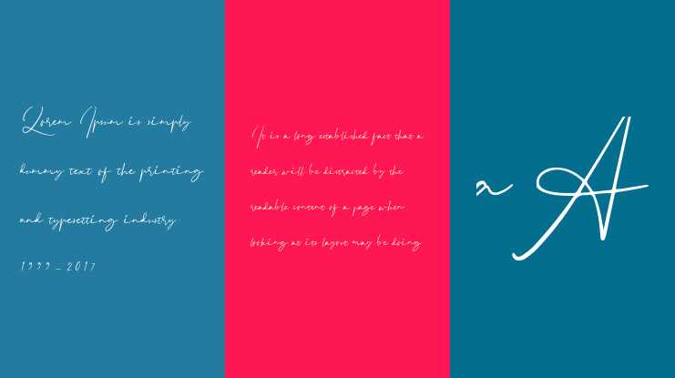 Binetta Signature Font