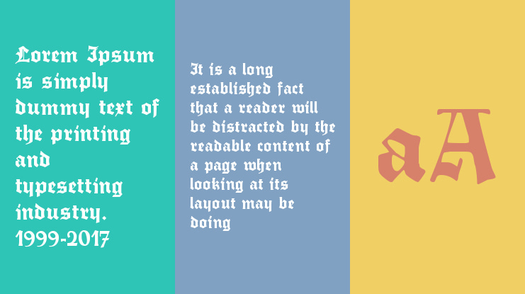 Fette Trump Deutsch Font