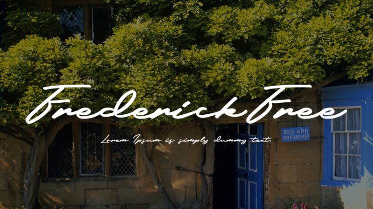 FrederickFree Font