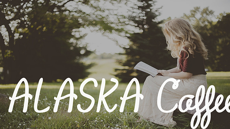 ALASKA Coffee Font