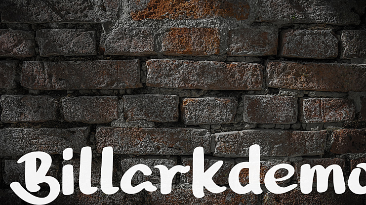 Billarkdemo Font