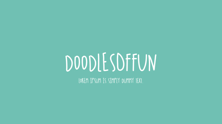 DoodlesOfFun Font