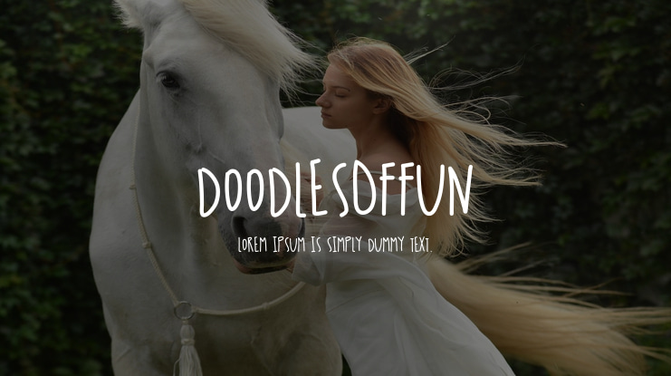 DoodlesOfFun Font