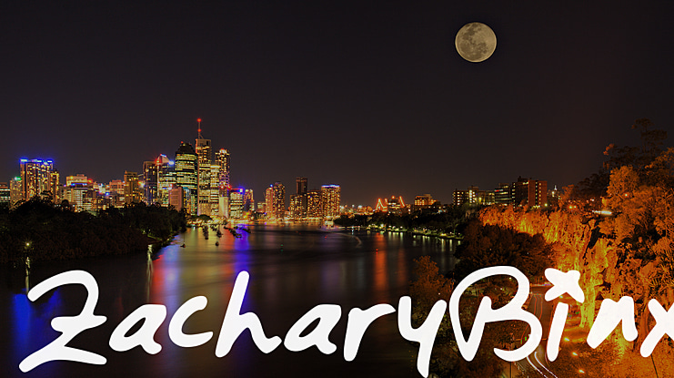 ZacharyBinx Font