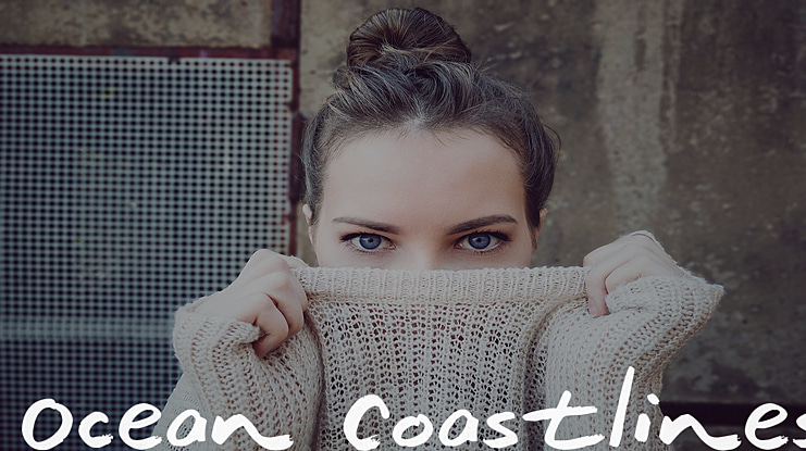 Ocean Coastlines Font
