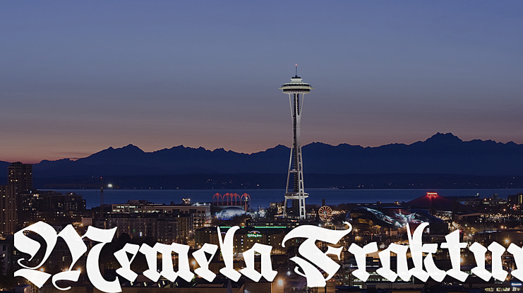 Memela Fraktur Font
