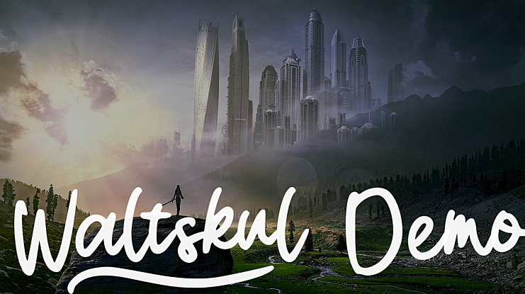 Waltskul Demo Font
