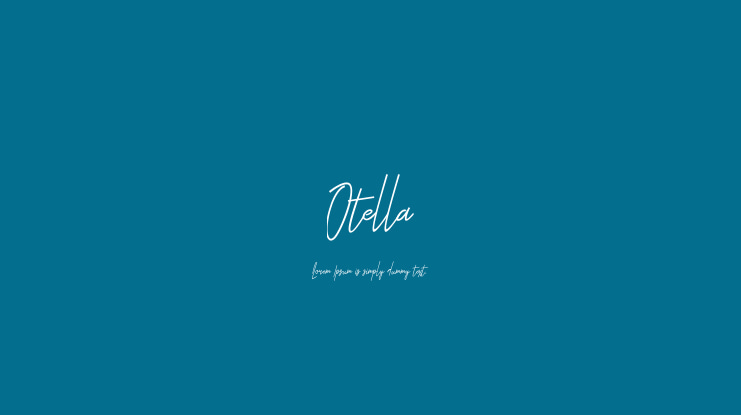 Otella Font