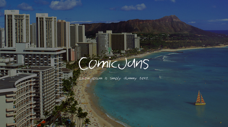ComicJans Font