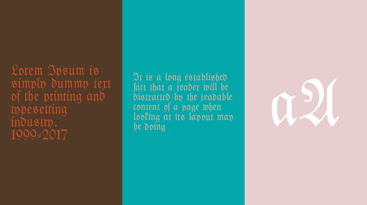 Kleist-Fraktur Font Family