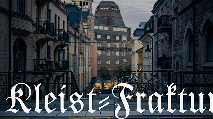 Kleist-Fraktur Font Family
