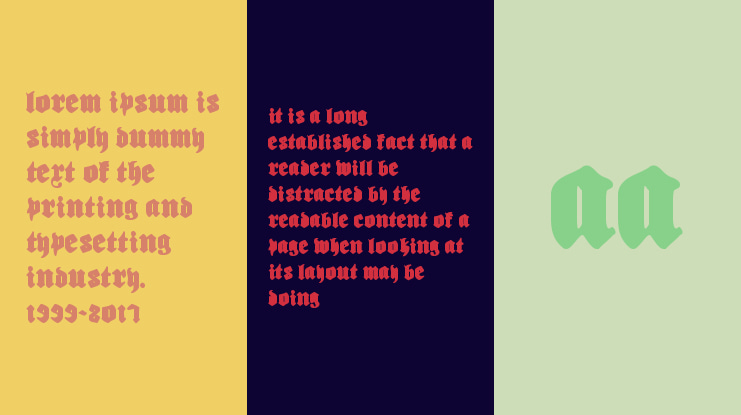 Biergarten Font Family