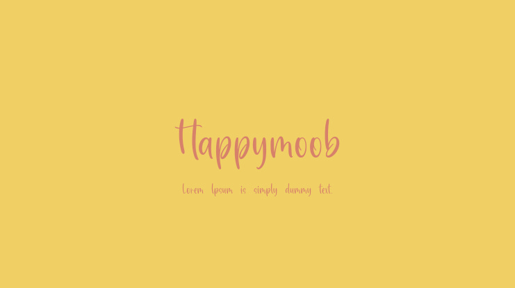 Happymoob Font