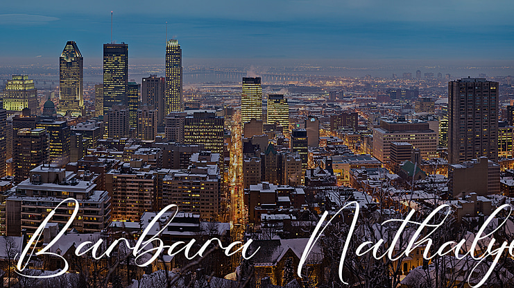 Barbara Nathalye Font