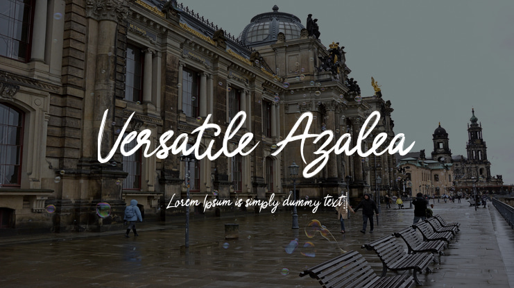 Versatile Azalea Font