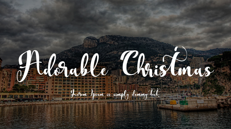 Adorable Christmas Font