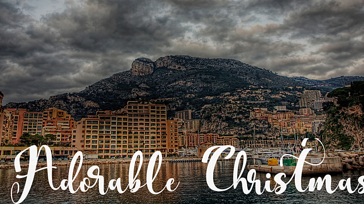 Adorable Christmas Font