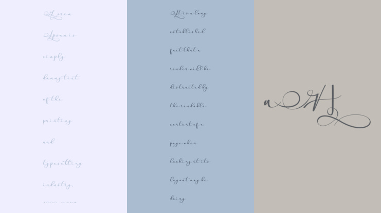 Stella Calligraphy Font